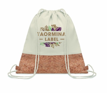 Logo trade advertising products picture of: 160gr/m² cotton drawstring bag