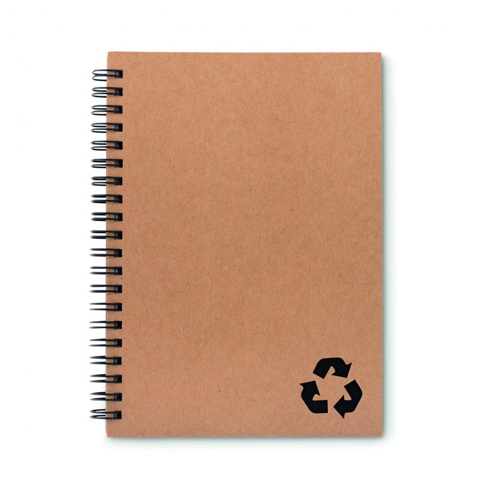 Logo trade promotional merchandise picture of: Mineral paper notebook 70 line
