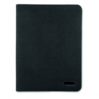 Logo trade promotional items picture of: A4 conference folder zipped