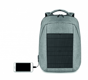 Logo trade promotional item photo of: Backpack solar