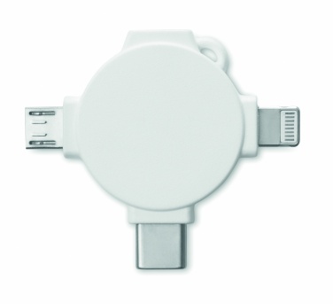 Logo trade advertising products image of: 3 in 1 cable adapter