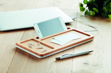 Logo trade promotional gift photo of: Wireless charging pad 5W MALABAR