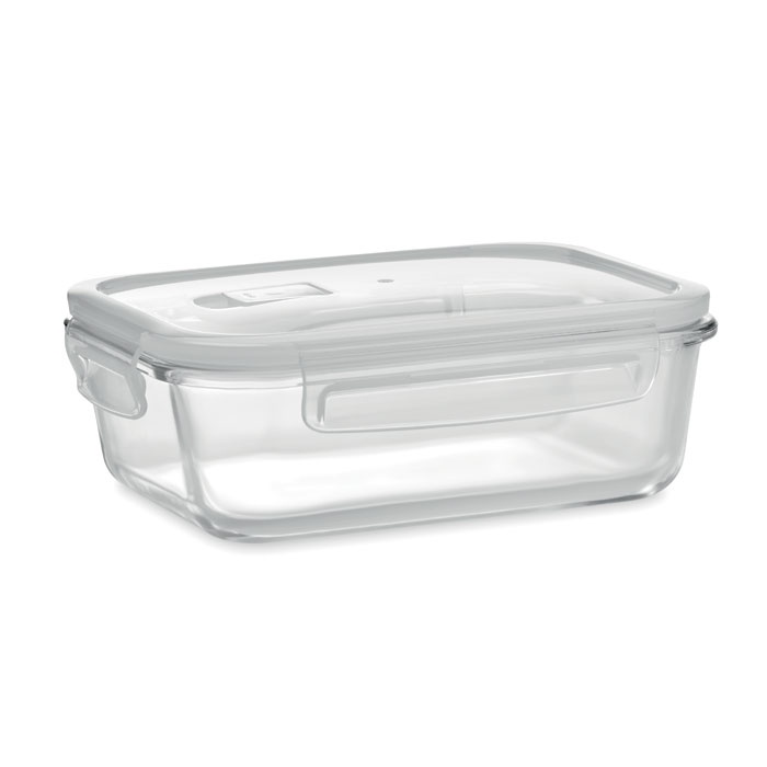 Logotrade promotional giveaway image of: Glass lunchbox & PP lid 900ml