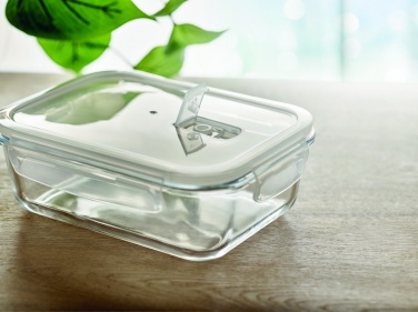 Logotrade business gift image of: Glass lunchbox & PP lid 900ml