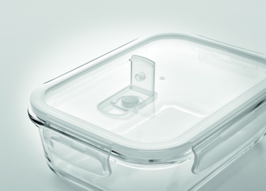 Logotrade promotional gift picture of: Glass lunchbox & PP lid 900ml