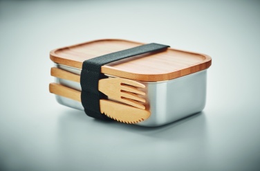 Logotrade promotional items photo of: Stainless steel lunchbox 600ml