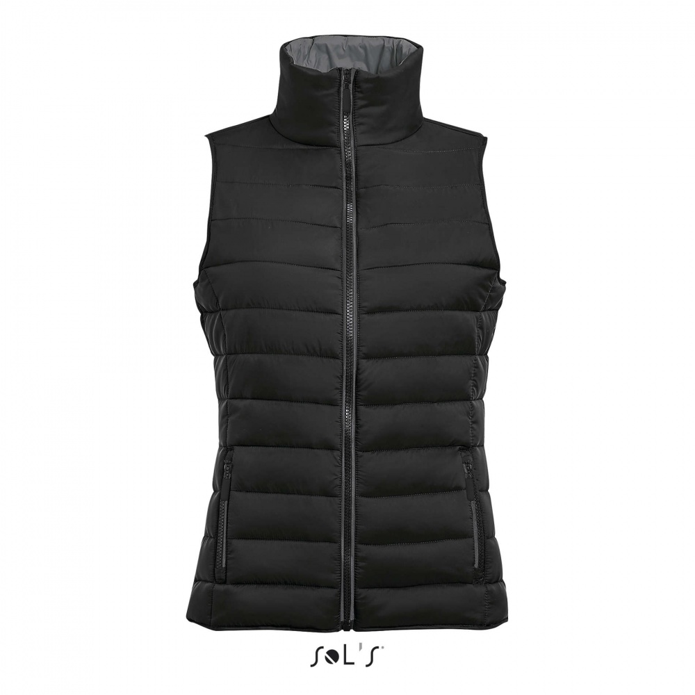 Logo trade promotional merchandise picture of: WAVE WOMEN BODYWARMER 180g
