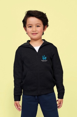 Logo trade promotional merchandise photo of: STONE KIDS ZIP HOODIE 260