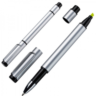 Logotrade promotional gift image of: Metal duo pen GETAFE