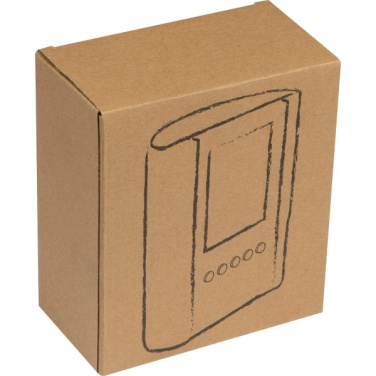 Logo trade promotional giveaways picture of: Acrylic desk pen holder MADRID