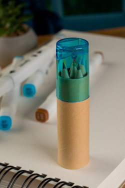 Logotrade promotional item picture of: Wooden crayons BECKY