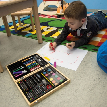 Logotrade advertising product image of: Big wooden painting set MAXI