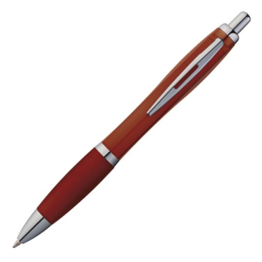Logo trade business gifts image of: Plastic ballpen MOSCOW