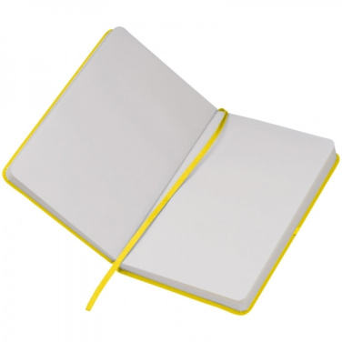 Logo trade promotional giveaway photo of: A6 note book LUBECK