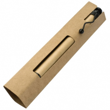 Logotrade promotional gift image of: Cardboard ballpen CRAMLINGTON