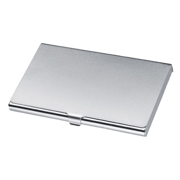Logotrade corporate gift picture of: Metal business card holder CORNWALL