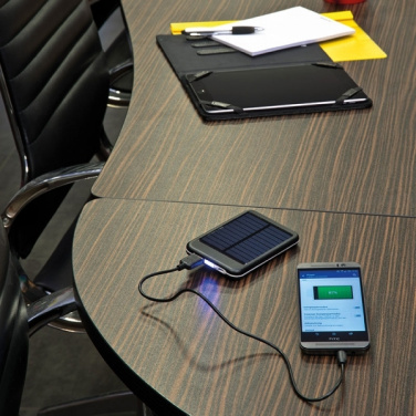Logo trade corporate gifts picture of: Solar power bank PHILADELPHIA