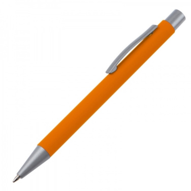 Logotrade promotional gift picture of: Metal ballpen soft touch ABU DHABI