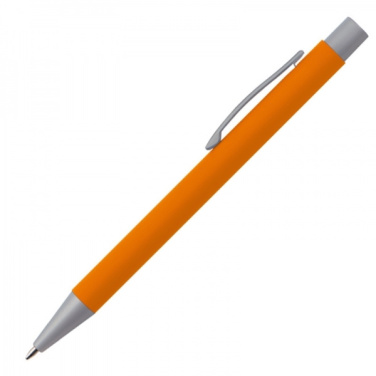 Logotrade promotional merchandise picture of: Metal ballpen soft touch ABU DHABI
