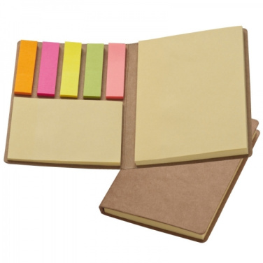 Logo trade promotional merchandise image of: Adhesive note pad BURLINGTON