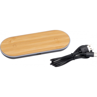 Logo trade business gifts image of: Charging station NASSAU