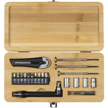 Logo trade advertising products picture of: 22-piece tool set BERINGEN