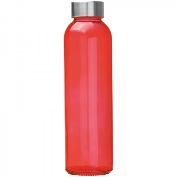 Logo trade corporate gifts image of: Glass bottle INDIANOPOLIS 550 ml