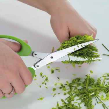 Logo trade corporate gifts image of: Chive scissors BILBAO