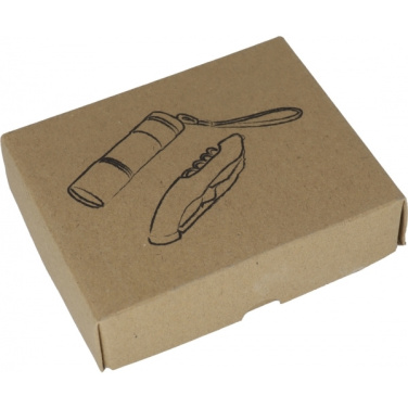 Logotrade promotional merchandise photo of: Set torch and pocket knife DOVER