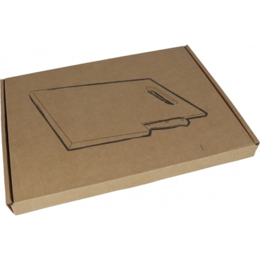 Logo trade promotional item photo of: Wooden board with knife LIZZANO