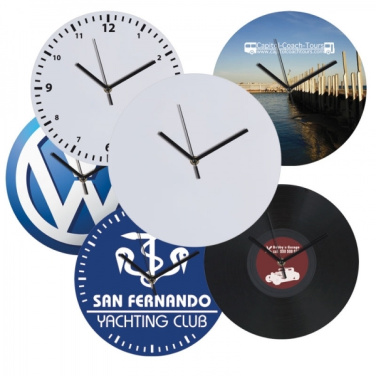 Logotrade corporate gift picture of: Wall clock with allover clock face VENICE