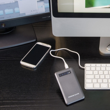Logo trade promotional gifts image of: Power bank KINGSVILLE