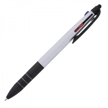 Logo trade promotional gifts picture of: Plastic ballpen 3in1 BOGOTA