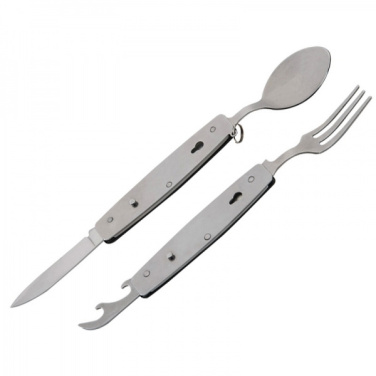 Logo trade promotional merchandise picture of: Camping cutlery PAMPLONA