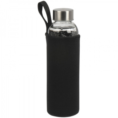 Logo trade business gift photo of: Glass bottle KLAGENFURT 500 ml