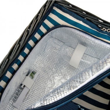 Logotrade promotional merchandise photo of: Picnic basket RIVA DEL GARDA