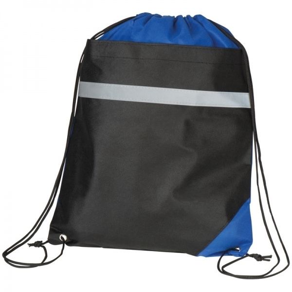 Logotrade promotional merchandise image of: Reflector Draw String Bag BOCHUM