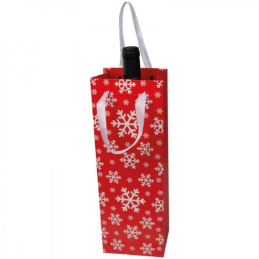 Logotrade corporate gifts photo of: Wine bag in Christmas design LAPLAND