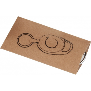 Logotrade corporate gift picture of: Ski-Pass with Carabiner Keyring EMPLOYEE