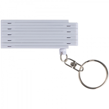 Logo trade business gifts image of: Keyring with 0,5m ruler