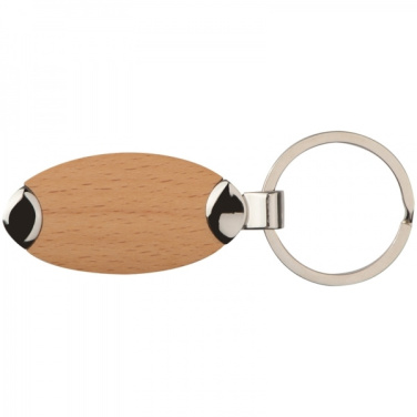 Logotrade promotional gift image of: Wooden keyring BALTRUM
