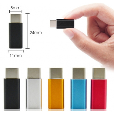 Logo trade promotional items image of: Type-C/micro USB adapter
