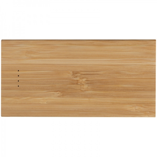 Logotrade corporate gift picture of: Bamboo power bank KATOWICE