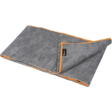 Logo trade promotional gift photo of: Towel CITAS Schwarzwolf