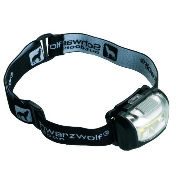 Logo trade promotional gift photo of: Head lamp TRONADOR Schwarzwolf