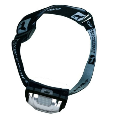 Logotrade promotional products photo of: Head lamp TRONADOR Schwarzwolf