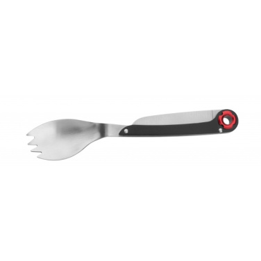 Logo trade promotional product photo of: Multifunctional spoon LATEMAR Schwarzwolf