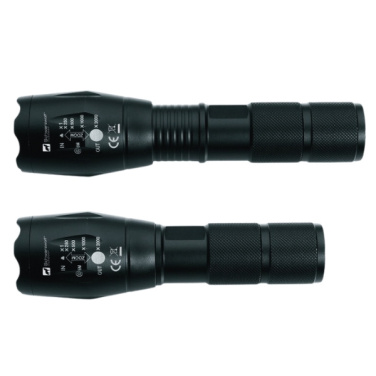 Logotrade business gift image of: Flashlight ANTELAO Schwarzwolf