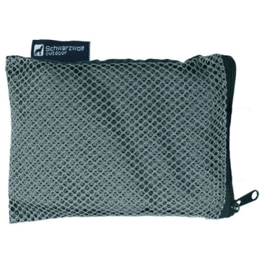 Logotrade business gift image of: Towel MALAREN Schwarzwolf