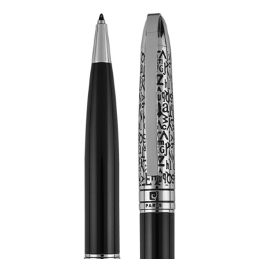 Logo trade corporate gifts image of: Writing set ballpoint pen & fountain pen JACQUES Pierre Cardin